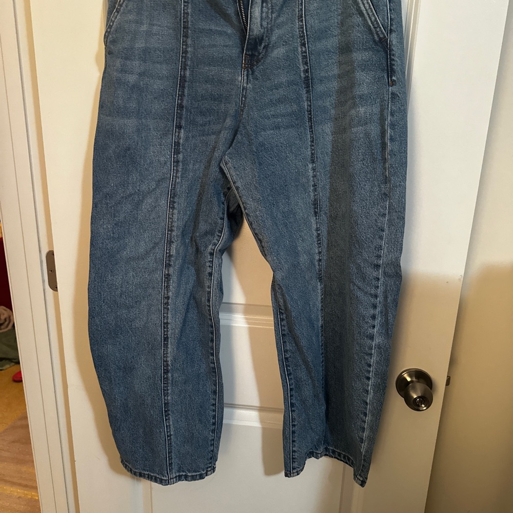 Future Collective Barrel Leg Jeans - Picture 2 of 5